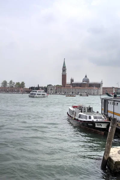 Venise Vue Sur Grand Canal Basilique Santa Maria Della Italie — Photo