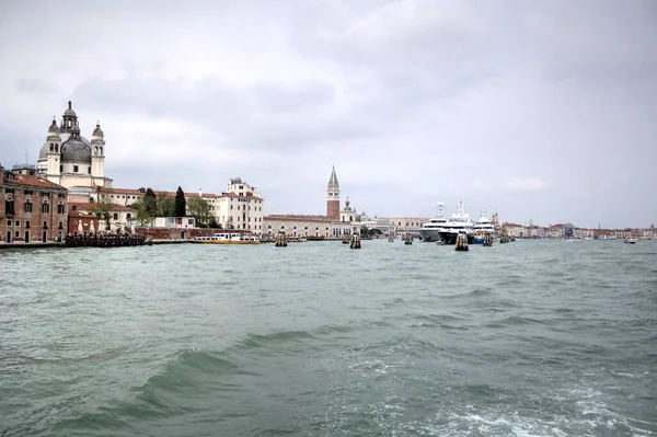 Venice View Grand Canal Basilica Santa Maria Della Italy — Stock Photo, Image