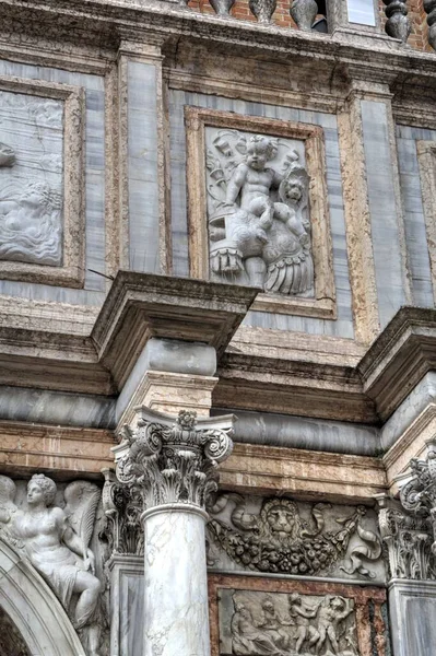 Uitzicht Basiliek Van San Marco Venetië Italië — Stockfoto