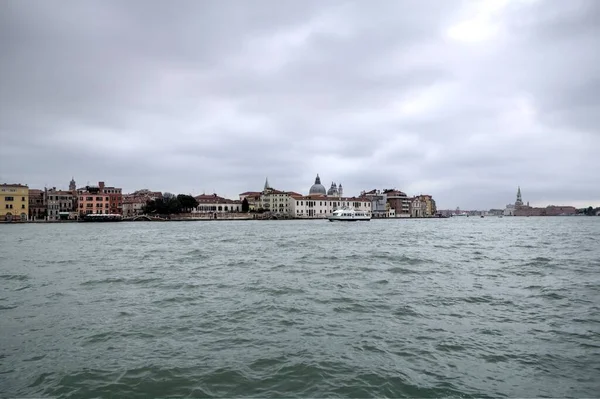 Venise Vue Ville Mer Bâtiments Italie — Photo