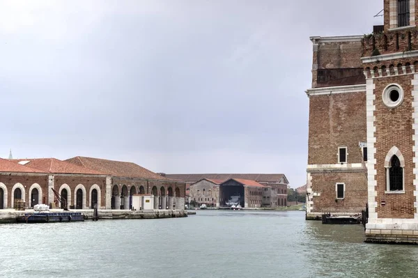 Venice View Cityline Θαλάσσια Κτίρια Ιταλία — Φωτογραφία Αρχείου