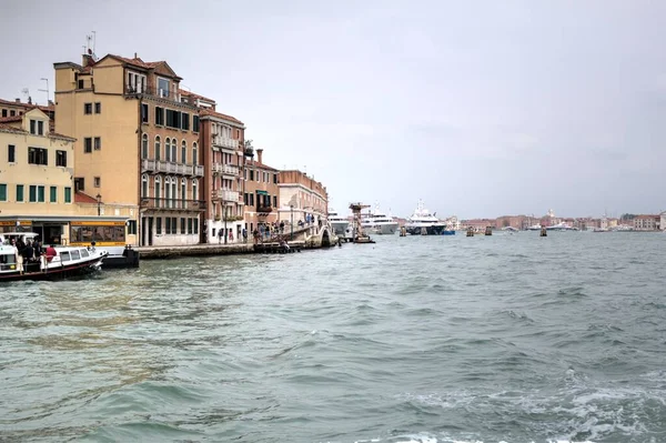 Venise Vue Ville Mer Bâtiments Italie — Photo