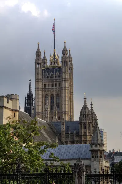 Büyük Ben Parlamento Evleri Londra Ngiltere — Stok fotoğraf