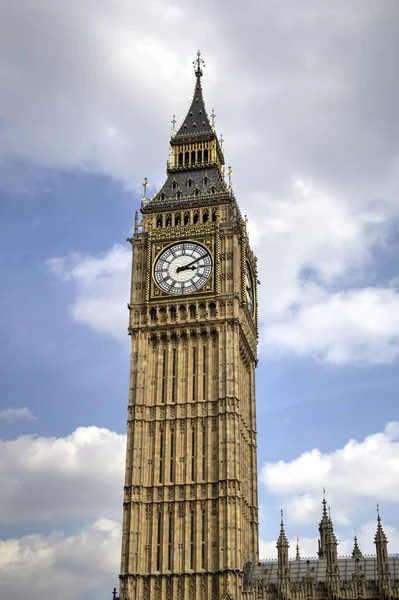 Velký Ben Domy Parlamentu Londýn — Stock fotografie