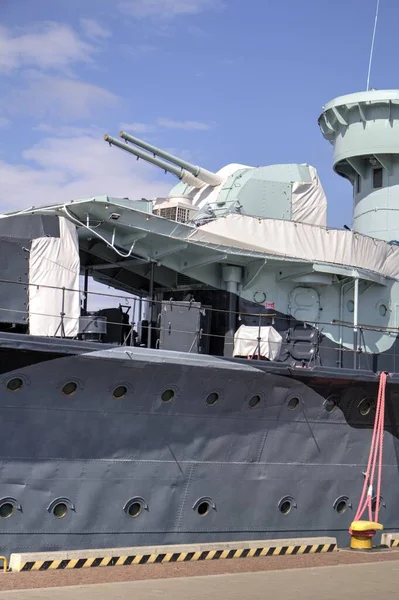 Orp Blyskawica Zerstörer Gdynia Polen Militärboot — Stockfoto