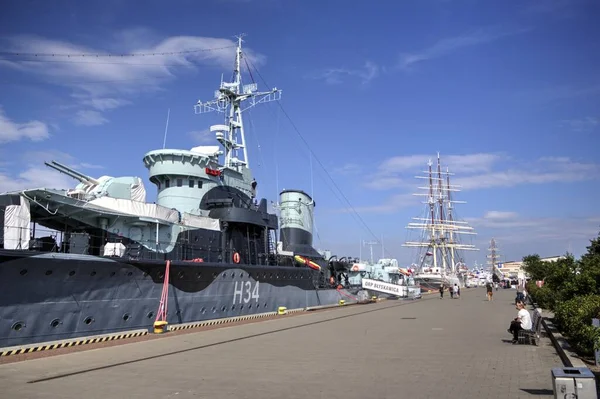 Orp Blyskawica Torpédoborec Gdyně Polsko Vojenská Loď — Stock fotografie