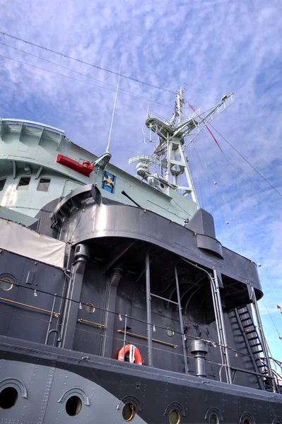 Orp Blyskawica Zerstörer Gdynia Polen Militärboot — Stockfoto
