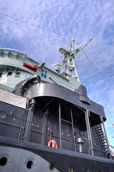 Orp Blyskawica Destroyer Gdynia Polen Militaire Boot — Stockfoto