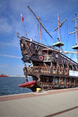 Liman fotoğrafçılığında Gdynia korsan gemisi