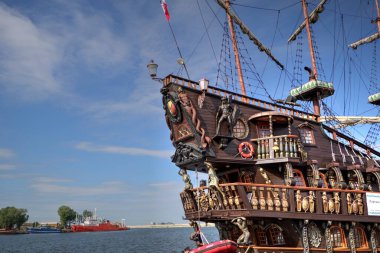 Liman fotoğrafçılığında Gdynia korsan gemisi