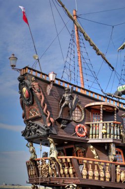 Liman fotoğrafçılığında Gdynia korsan gemisi