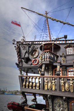 Liman fotoğrafçılığında Gdynia korsan gemisi