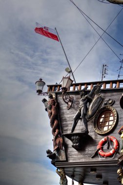 Liman fotoğrafçılığında Gdynia korsan gemisi