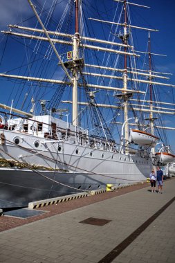 Liman fotoğrafçılığında Gdynia Yelkenli Fırkateyni