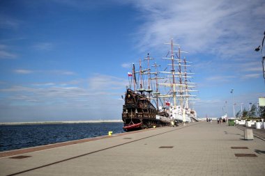 Liman fotoğrafçılığında Gdynia Yelkenli Fırkateyni