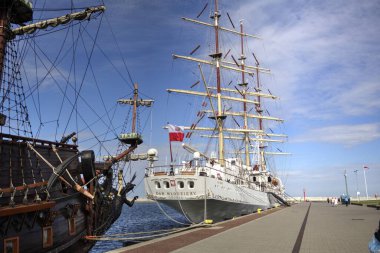 Liman fotoğrafçılığında Gdynia Yelkenli Fırkateyni