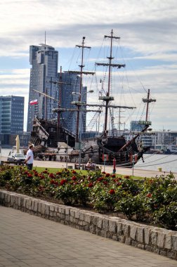 Liman fotoğrafçılığında Gdynia Yelkenli Fırkateyni