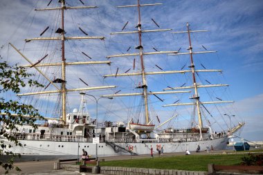 Liman fotoğrafçılığında Gdynia Yelkenli Fırkateyni