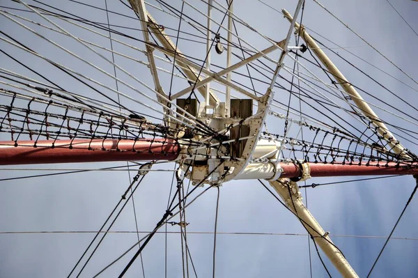 Gdynia Żeglarstwo Fregata Porcie Fotografia — Zdjęcie stockowe