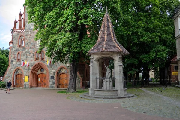 Bela Arquitetura Sopot Noite Polônia — Fotografia de Stock