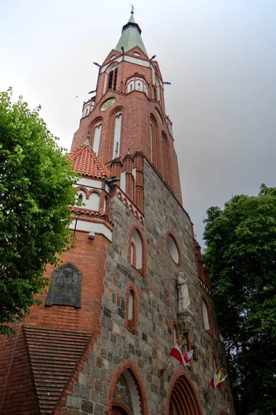 Prachtige Architectuur Van Sopot Avonds Polen — Stockfoto