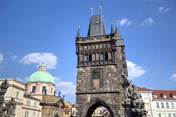 Pont Charles Prague République Tchèque — Photo