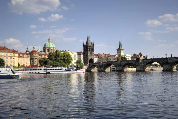 Karlsbron Prag Tjeckien — Stockfoto