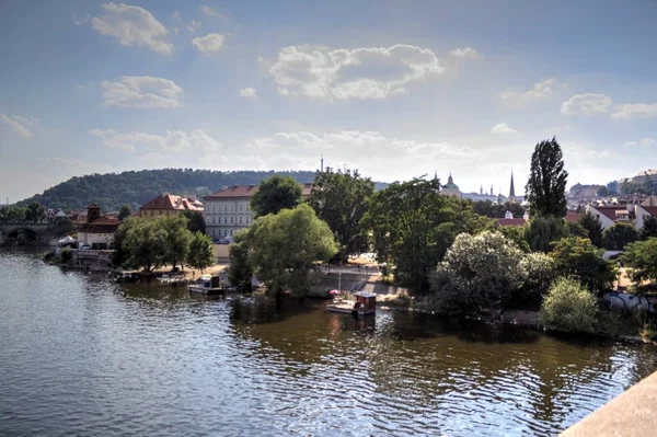 Charles Bridge Praag Tsjechië — Stockfoto