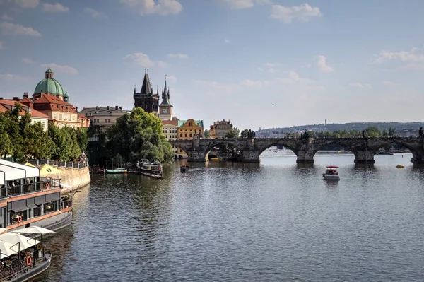 Charles Köprüsü Prag Çek Cumhuriyeti — Stok fotoğraf