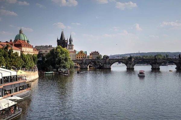 Karlsbrücke Prag Tschechien — Stockfoto