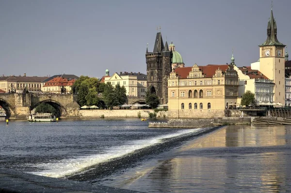 Карлов Мост Огюст Чехия — стоковое фото