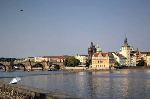 Karlsbrücke Prag Tschechien — Stockfoto