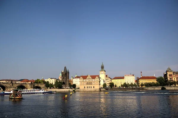 Charles Bridge Praga República Checa — Fotografia de Stock