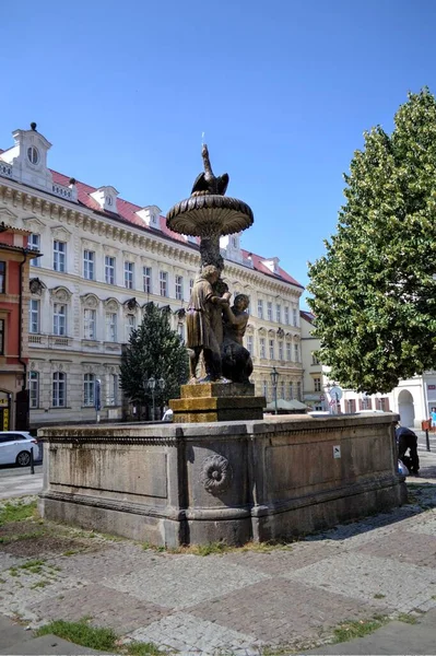 Vecchia Strada Praga Vintage Vintage Retrò — Foto Stock