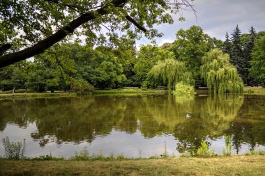 Frederic Chopin Anıtı. Varşova Lazienki Parkı, Polonya