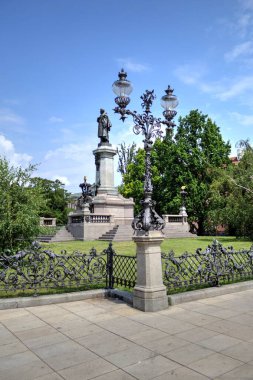 Varşova 'daki eski şehir manzarası, eski kasaba, Polonya