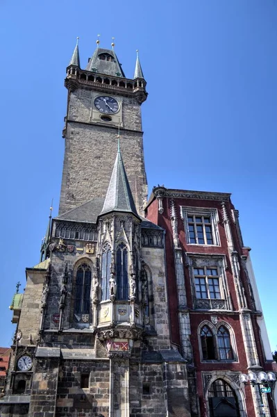 Вежа Мерії Старому Міському Майдані Празі Чехія — стокове фото