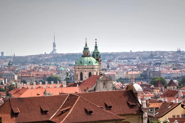 Uitzicht Oude Binnenstad Van Praag Tsjechië — Stockfoto