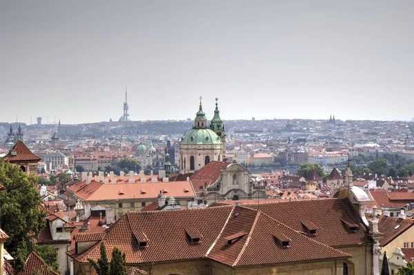 Vue Vieille Ville Prague République Tchèque — Photo