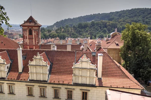 Widok Stare Miasto Pradze Czechy — Zdjęcie stockowe