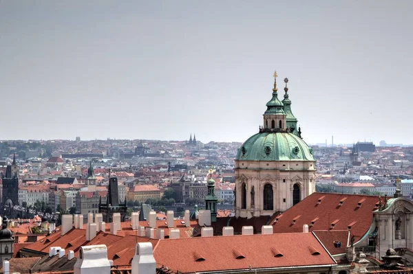 Uitzicht Oude Binnenstad Van Praag Tsjechië — Stockfoto