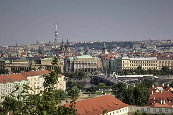 Pohled Staré Město Praha Česká Republika — Stock fotografie