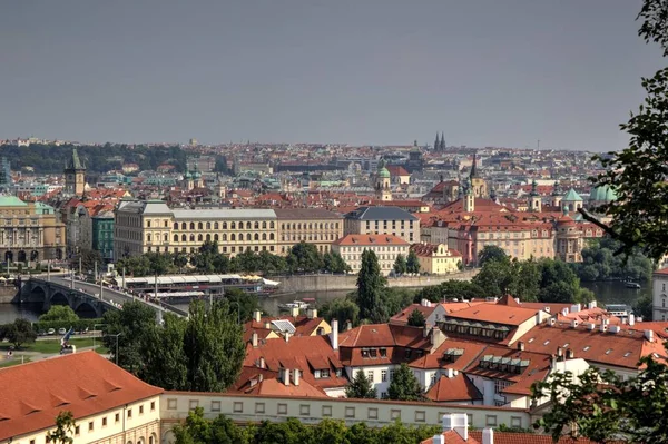 Uitzicht Oude Binnenstad Van Praag Tsjechië — Stockfoto