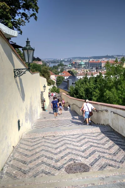 Vista Cidade Velha Praga República Checa — Fotografia de Stock