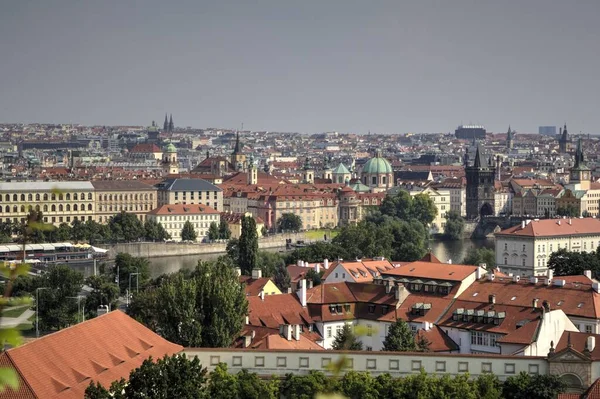 Uitzicht Oude Binnenstad Van Praag Tsjechië — Stockfoto