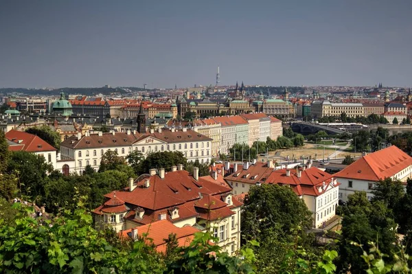 Uitzicht Oude Binnenstad Van Praag Tsjechië — Stockfoto