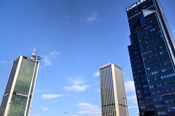 Moderna Kontorsbyggnader Warszawa — Stockfoto