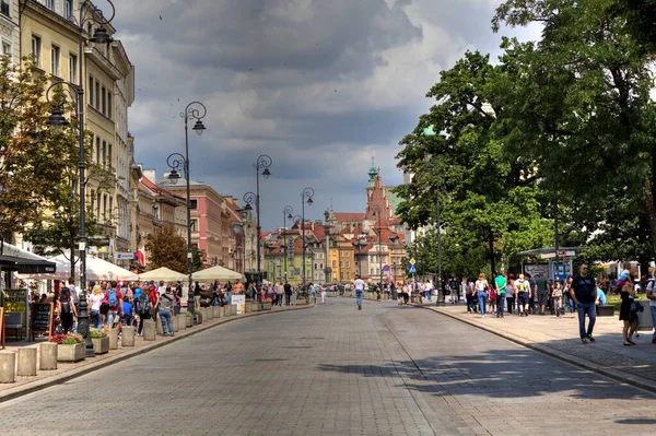 Blick Auf Die Altstadt Warschau Altstadt Polen — Stockfoto