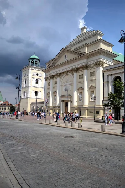 Blick Auf Die Altstadt Warschau Altstadt Polen — Stockfoto