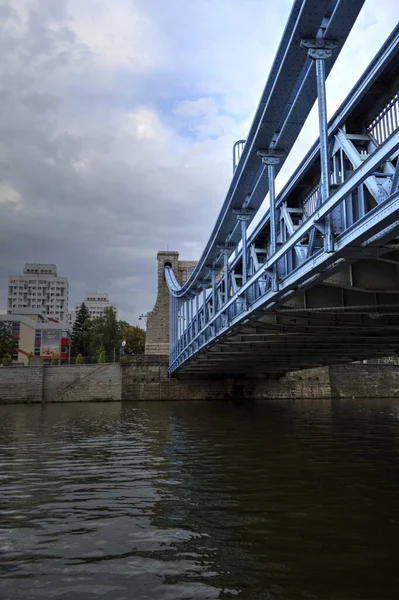 波兰弗罗茨拉夫的Grunwald桥复古古董 — 图库照片